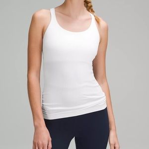 Lululemon Ebb to Street Tank Top - White